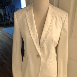 White blazer